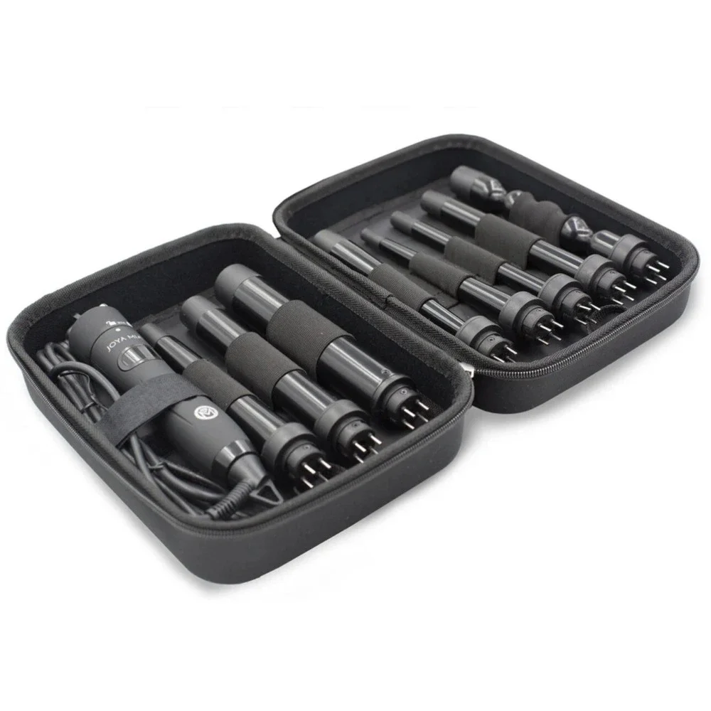 JOYA MIA Black Diamond 8 In 1 Vertete Interchangeable Hair Curler Set in Box
